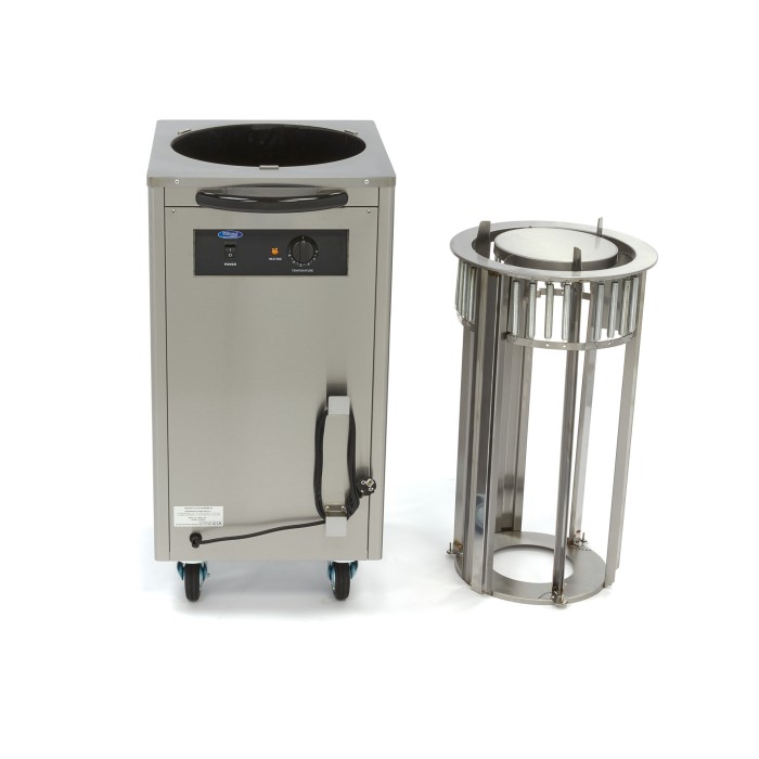 Bordenwarmer - 40 Borden - tot Ø 30 cm - op Wielen