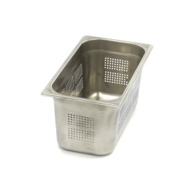 Gastronorm Bak - 1/3 GN - 15 cm Diep - RVS - Geperforeerd