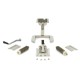 Vleesvermalser - 2 Rollers - 27 Messen - Doorvoer 12,5 x 2,5 cm