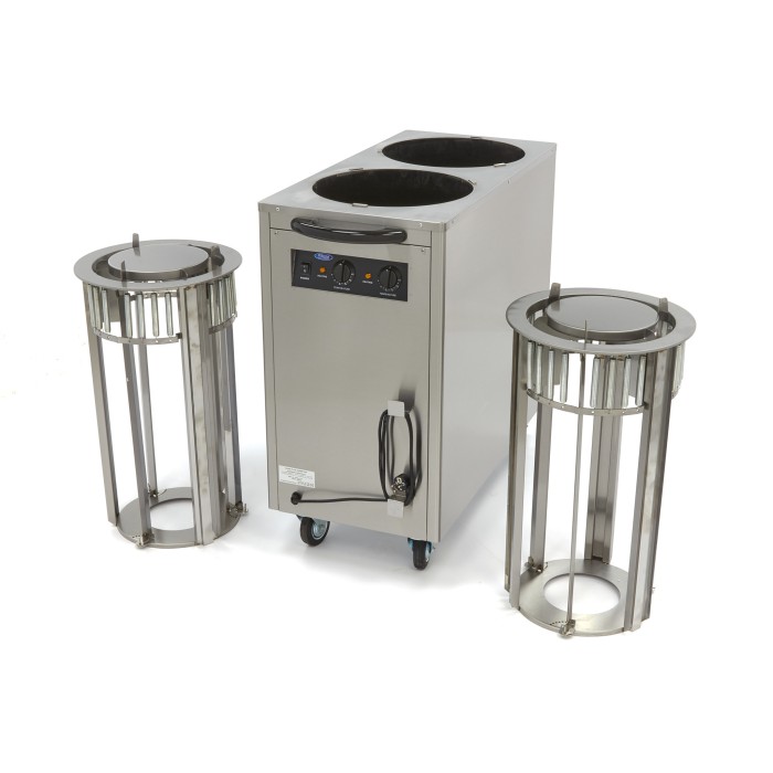 Bordenwarmer - 80 Borden - tot Ø 30 cm - op Wielen