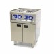 Kookplaat Horeca - 4 Pitten - Dubbel - 60 cm Diep - 400V