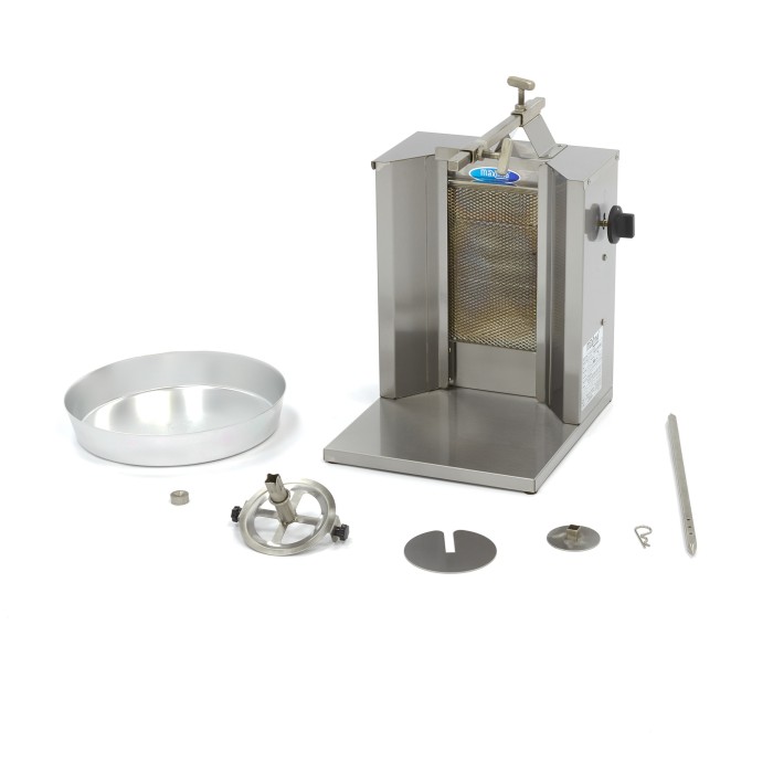 Shoarma Grill - 1 Brander - 10 Kg Vlees - Gas