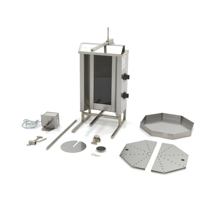 Shoarma Grill - 2 Branders - 20 Kg Vlees - Elektrisch