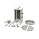 Shoarma Grill - 2 Branders - 20 Kg Vlees - Elektrisch