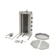 Shoarma Grill - 4 Branders - 50 Kg Vlees - Elektrisch