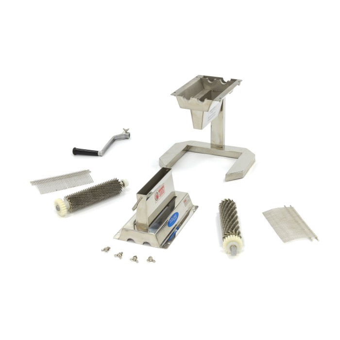 Vleesvermalser - 2 Rollers - 37 Messen - Doorvoer 17,5 x 2,5 cm