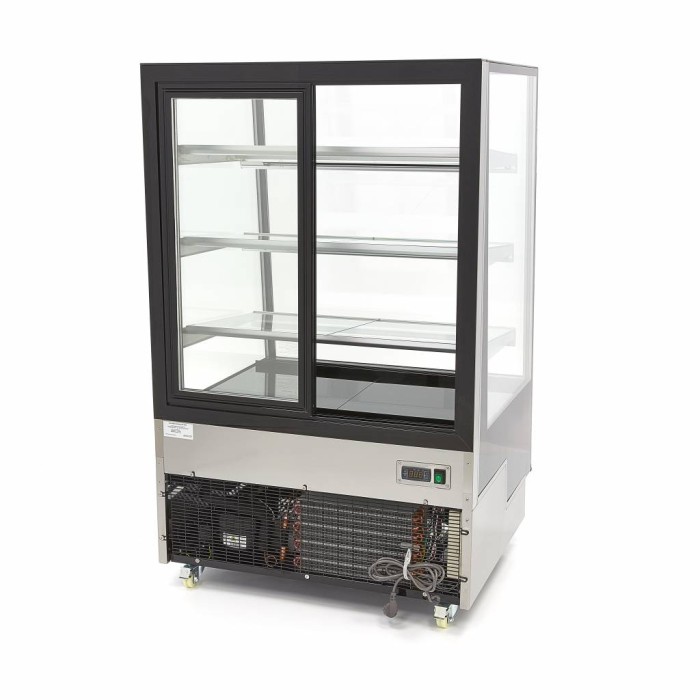Gebaksvitrine - 400 L - 90 cm - op Wielen