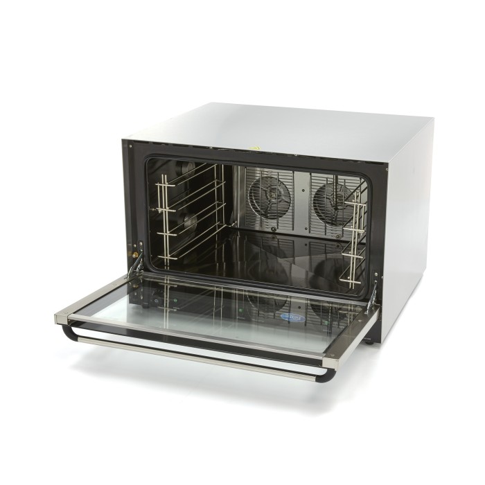 Heteluchtoven - Stomen - 4 Bakplaten (60 x 40 cm) - 400V