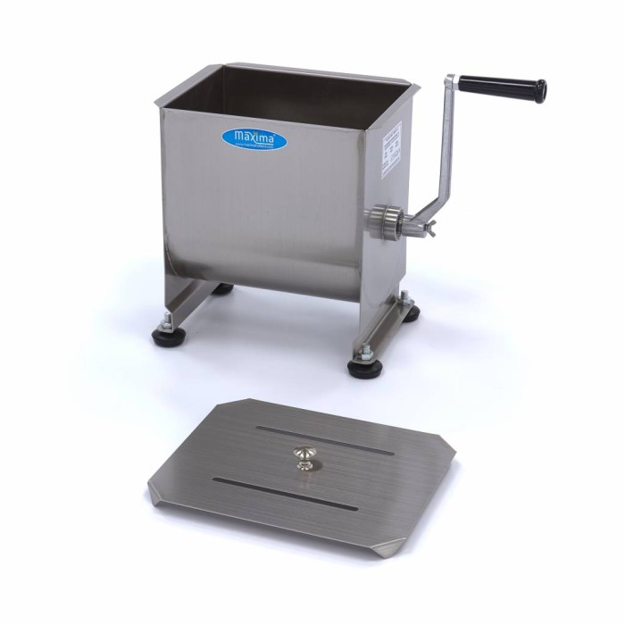 Vleesmenger - 10 L - 7,5 Kg Vlees - Enkele As - Handmatig