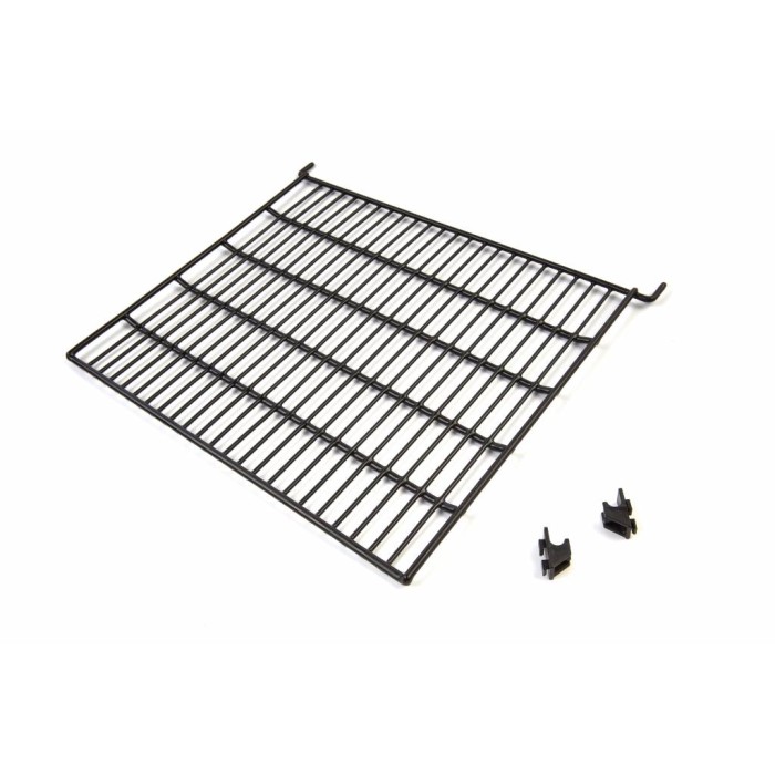Rooster Inclusief 2 Houders Zwart voor Koelvitrine 58L / 78L / 98L
