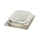 Gastronorm Bak - 1/2 GN - 6,5 cm Diep - RVS