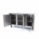 Koelwerkbank - 136 cm - 2 Deuren