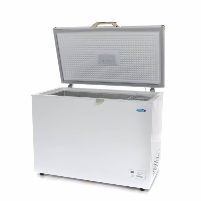 Vrieskist - 282 L - 2 Wielen - incl. Hangmand