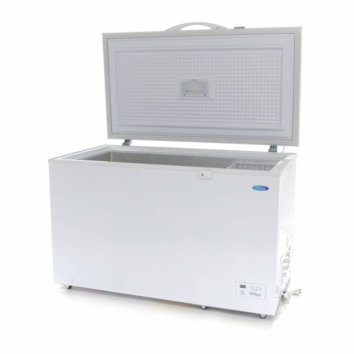 Vrieskist - 345 L - op Wielen - incl. Hangmand