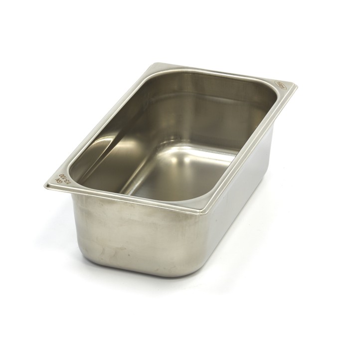 Gastronorm Bak - 1/3 GN - 10 cm Diep - RVS