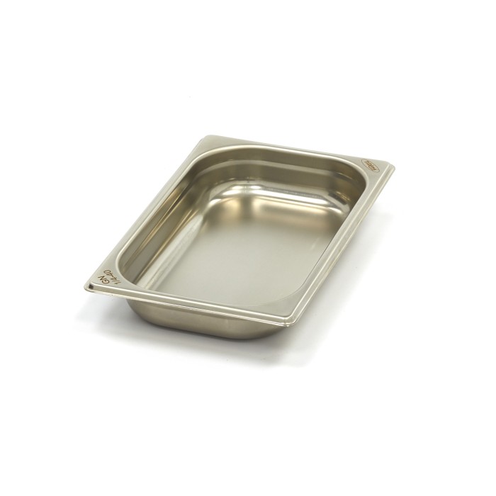 Gastronorm Bak - 1/4 GN - 4 cm Diep - RVS