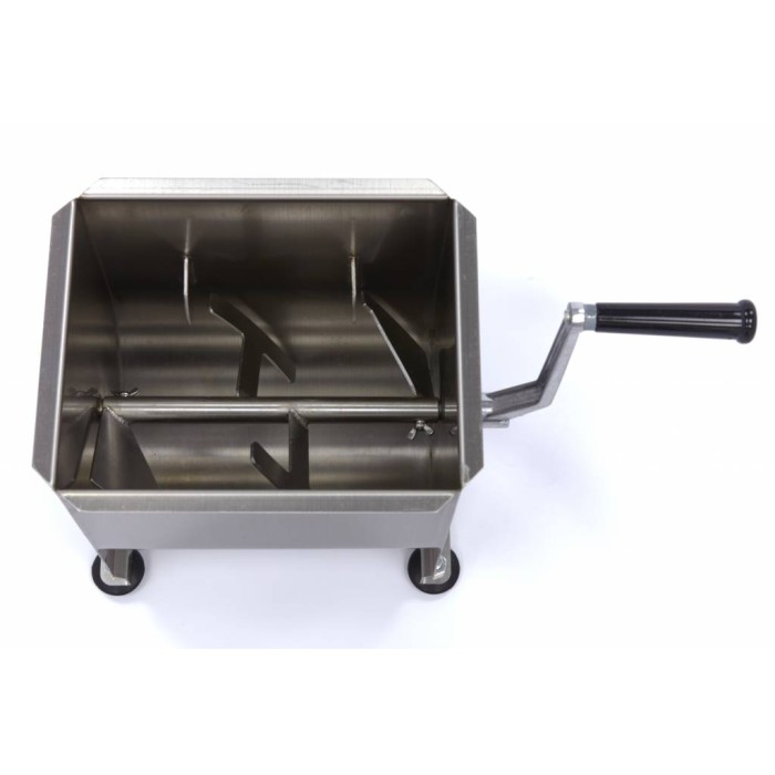 Vleesmenger - 10 L - 7,5 Kg Vlees - Enkele As - Handmatig