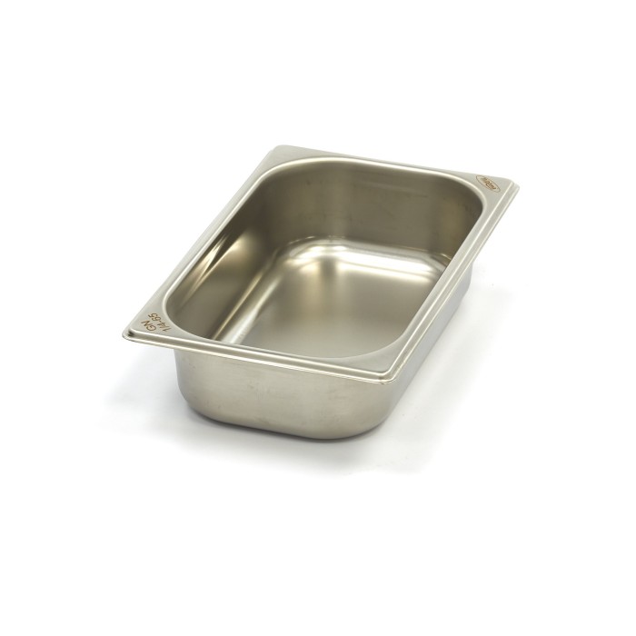 Gastronorm Bak - 1/4 GN - 6,5 cm Diep - RVS