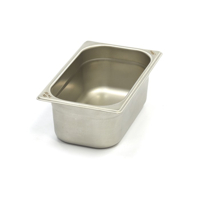 Gastronorm Bak - 1/4 GN - 10 cm Diep - RVS