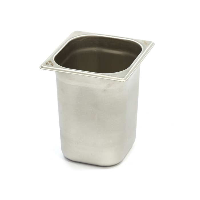Gastronorm Bak - 1/6 GN - 20 cm Diep - RVS