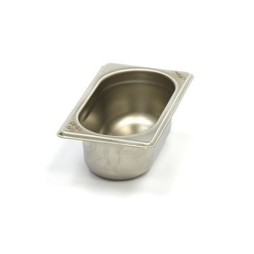 Gastronorm Bak - 1/9 GN - 6,5 cm Diep - RVS