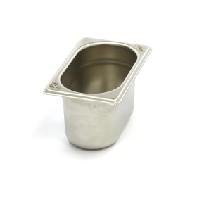 Gastronorm Bak - 1/9 GN - 10 cm Diep - RVS