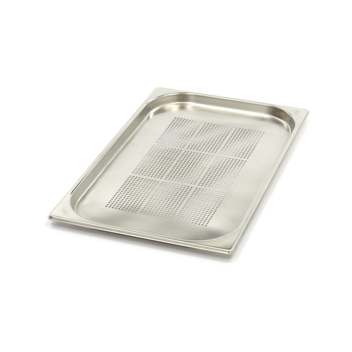 Gastronorm Bak - 1/1 GN - 2 cm Diep - RVS - Geperforeerd