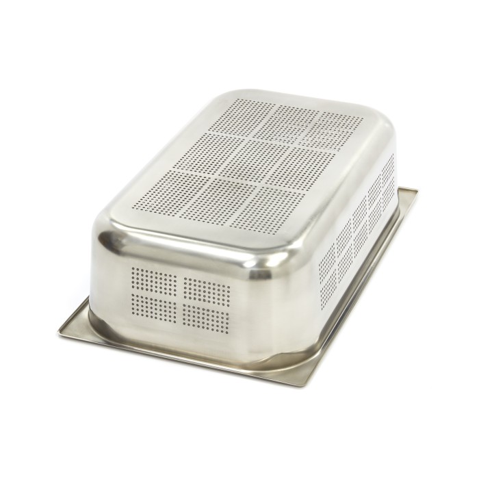 Gastronorm Bak - 1/1 GN - 15 cm Diep - RVS - Geperforeerd