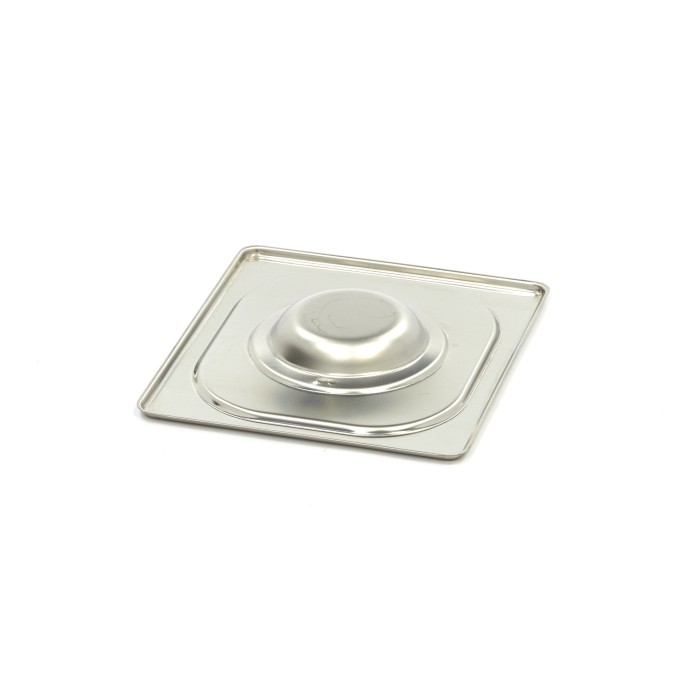 Gastronorm Deksel - 1/6 GN - RVS