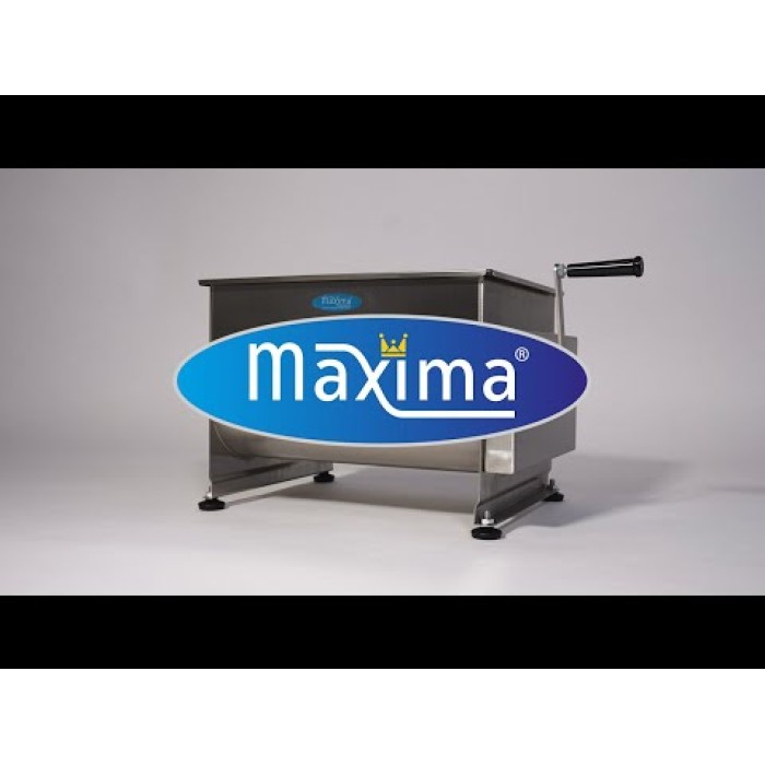 Vleesmenger - 60 L - 55 Kg Vlees - Dubbele As - Handmatig