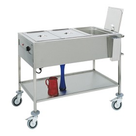 Bain marie wagen