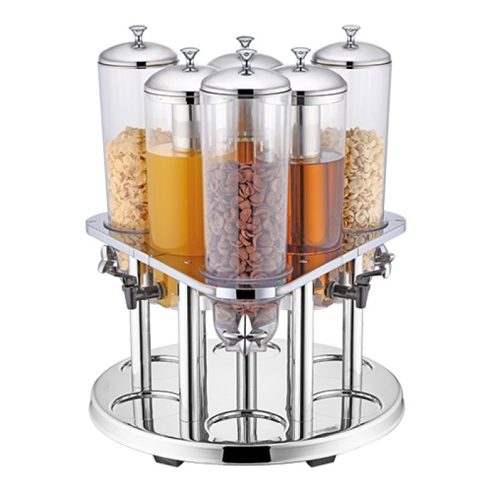 Muesli dispenser 5 x 3 liter
