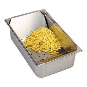 Frites-uitschepbak