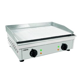 SARO Electrische grillplaat (gegroefd) - FRY TOP GM 610 R