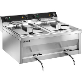 SARO Friteuse Tafel- GASTROLINE 9+9V