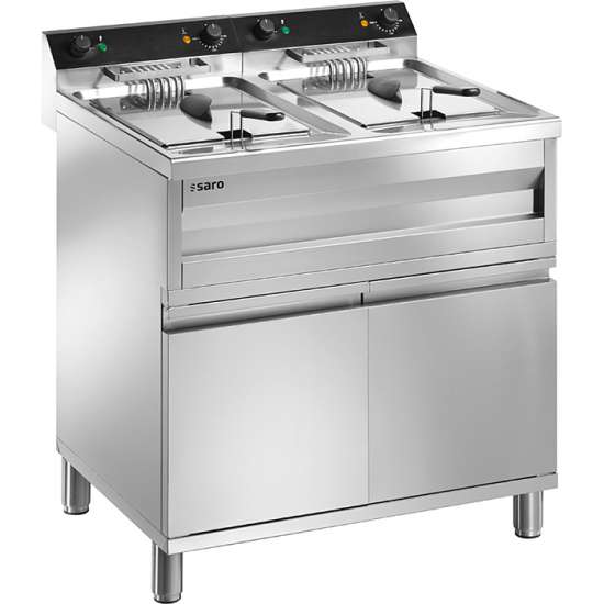 SARO Friteuse tafel - GASTROLINE 12+12Vs