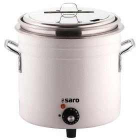 SARO Retro soepketel - retro wit