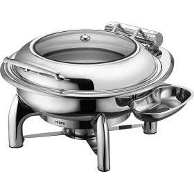 SARO Inductie Chafing Dish met zelfsluiting deksel Rond - JESSIE