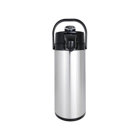 SARO Thermos pompkan RVS (binnenzijde glas)