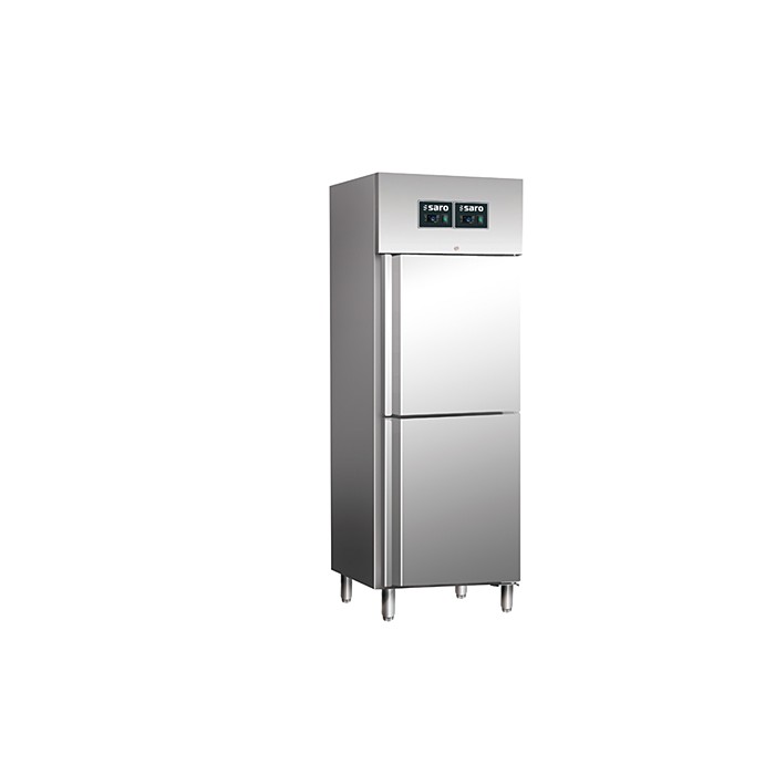 SARO Koel- en Vries-combinatie - 2 halve deuren - GN 60 DTV