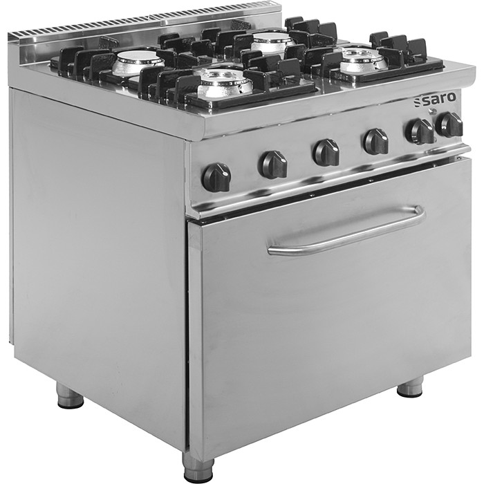 SARO Gasfornuis met electrische oven - E7/KUPG4LE