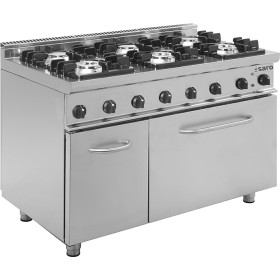 SARO Gasfornuis met electrische oven - E7/KUPG6LE