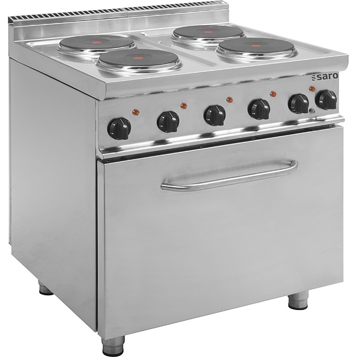 SARO Electrische Doorkookplaat met electrische oven - E7/CUET4LE