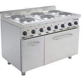 SARO Electrische Doorkookplaat met electrische oven - E7/CUET6LE