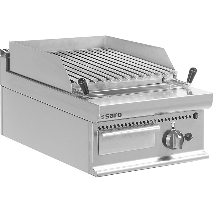 SARO Gas lavasteengrill Tafel- E7/BS1BB