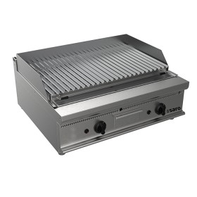 SARO Gas lavasteengrill Tafel- E7/BS2BB