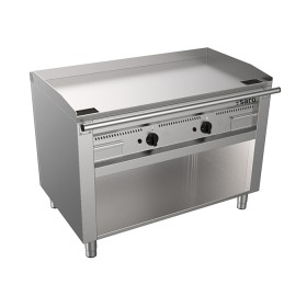 SARO Gas Teppanyaki Grill met open onderstel - TED2/120G