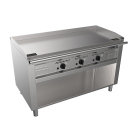 SARO Gas Teppanyaki Grill met open onderstel - TED3/140G