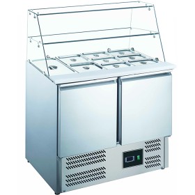 SARO Saladette met glas opbouw - ES 900 G