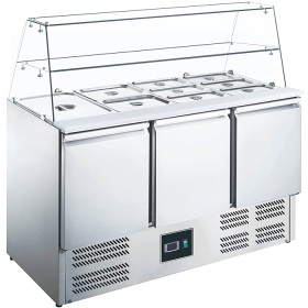 SARO Saladette met glas opbouw - ES 903 G